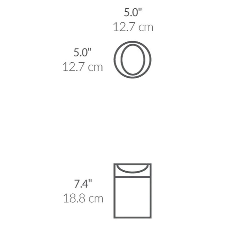 פח שולחני 1.5 ליטר simplehuman