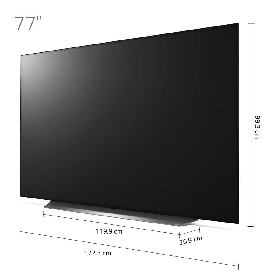טלוויזיה חכמה 77 lg