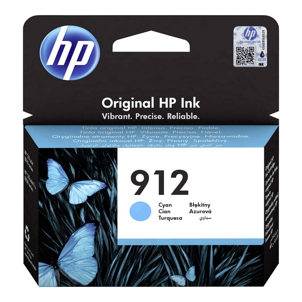 ראש דיו ציאן מקורי HP &lrm;912 3YL77AE