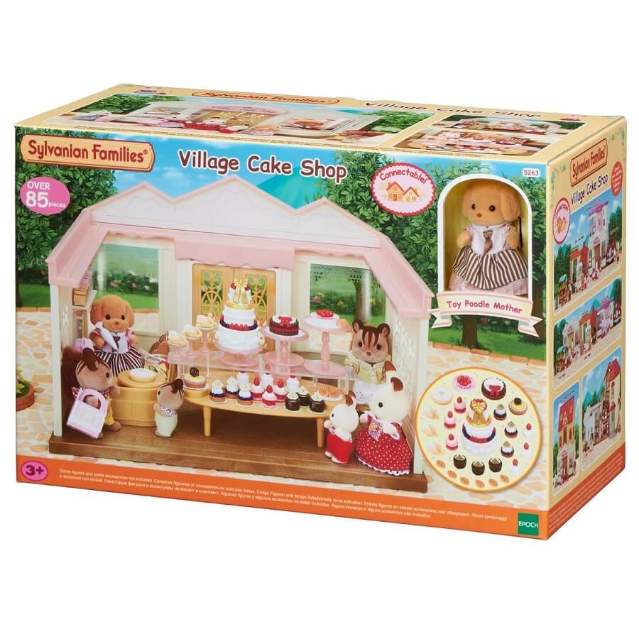 משפ' סילבניאן חנות עוגות sylvanian families