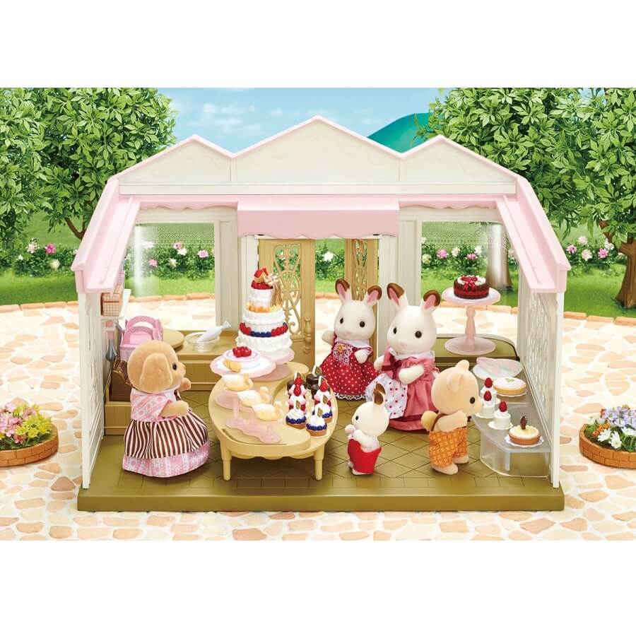 תמונה של משפ' סילבניאן חנות עוגות sylvanian families