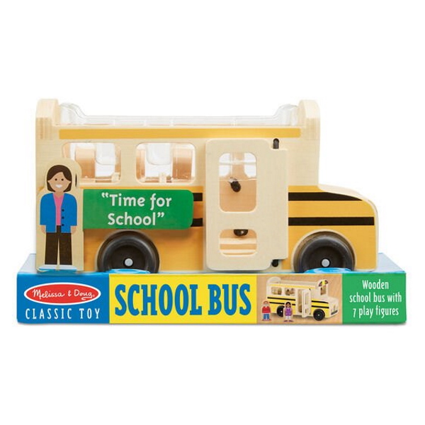 תמונה של אוטובוס בית ספר למשחק melissa&doug
