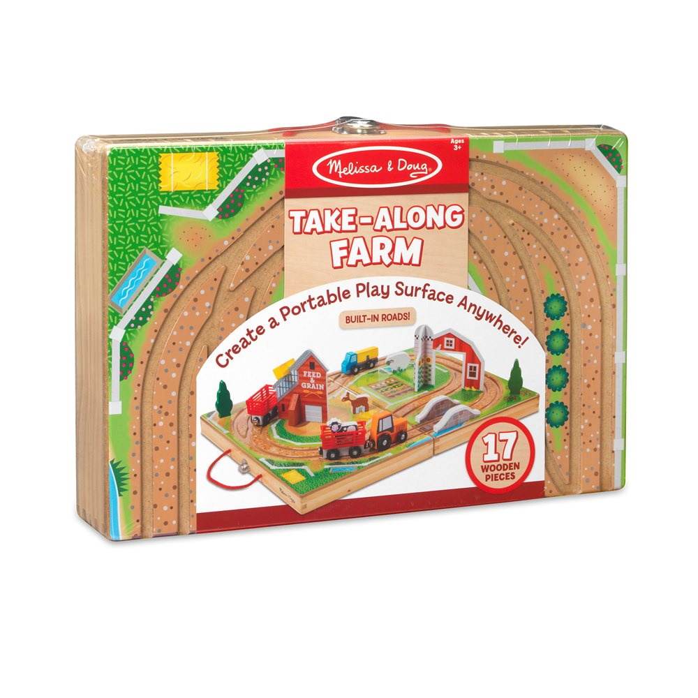take-along farm (גילאי 3+) melissa&doug
