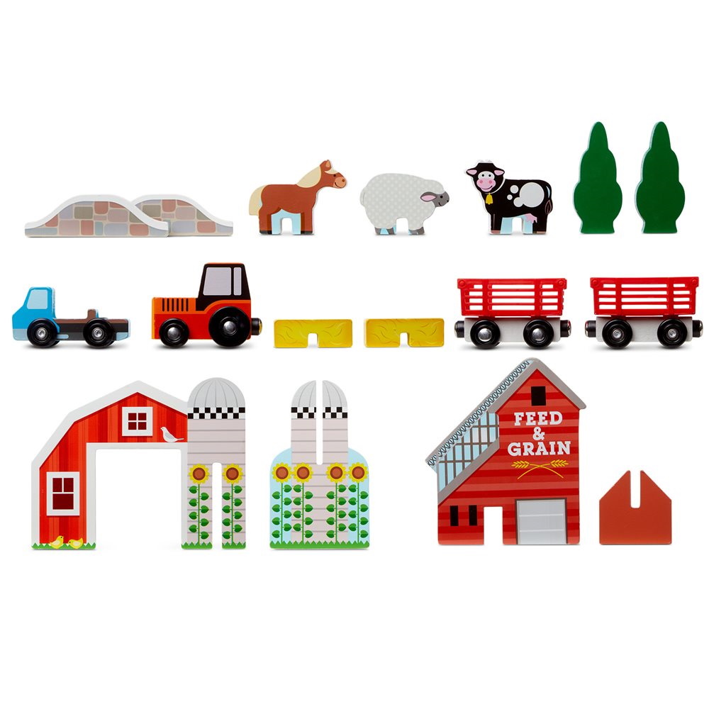 החווה החקלאית שלי ערכה לנשיאה melissa&doug