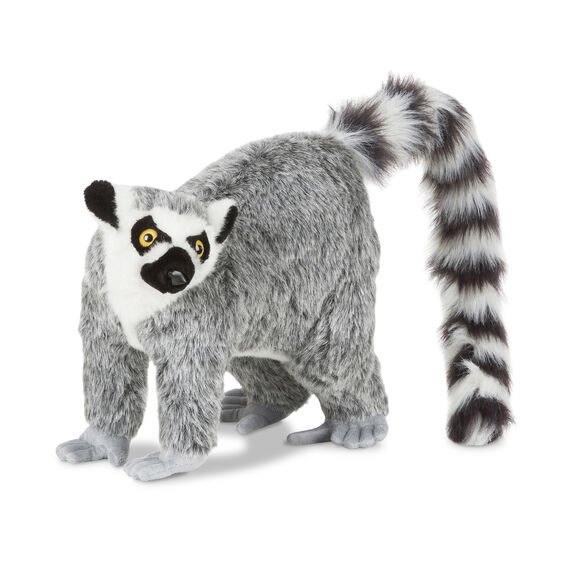 lemur lifelike stuffed animal melissa&doug