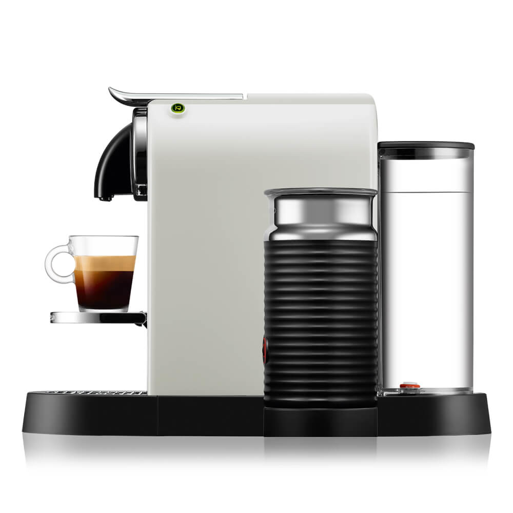 מכונת קפה ומקציף חלב nespresso