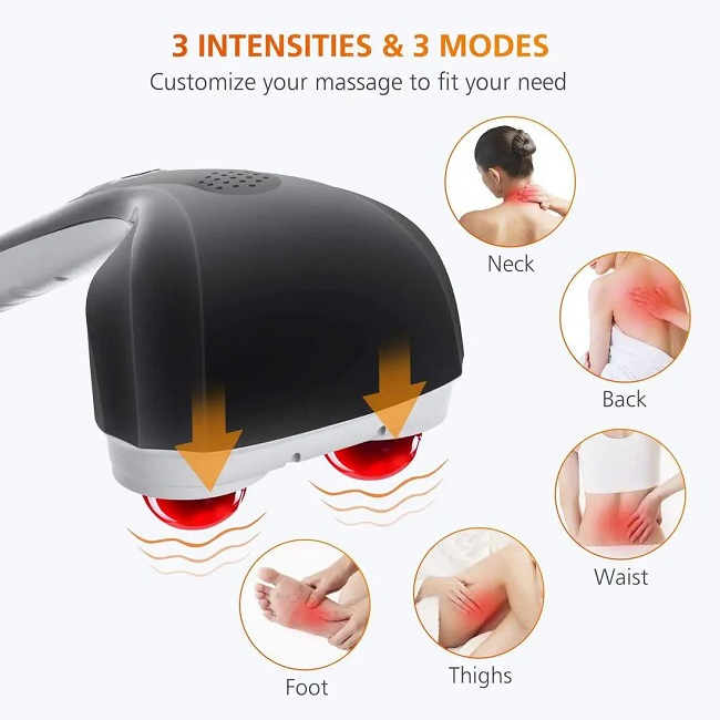 מכשיר עיסוי ידני נטען medics care