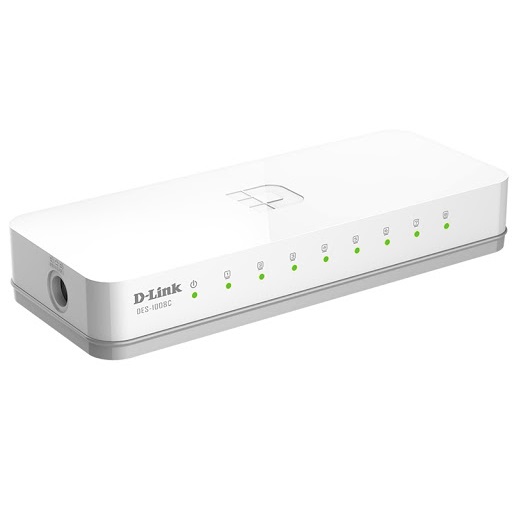 מתג שולחני 8 חיבורים d-link