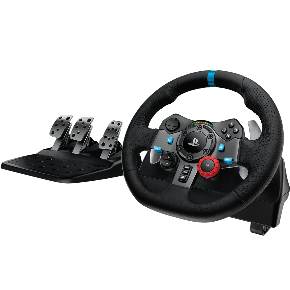 הגה מרוצים ודוושות Logitech &lrm;G29 - PS5 / PS4 / PC