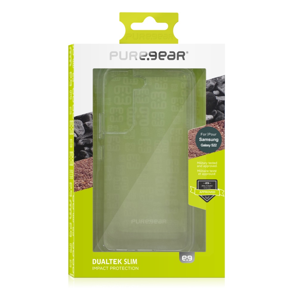 galaxy s22 - dualtek slim clear puregear