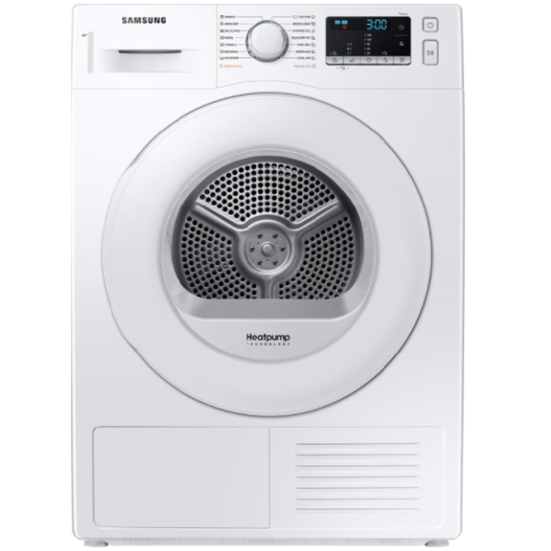 מייבש כביסה 7 קג heat pump כולל מעבה samsung