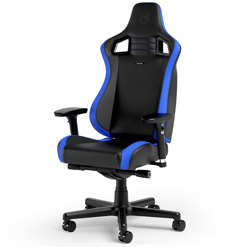 epic compact black/carbon/blue noblechairs