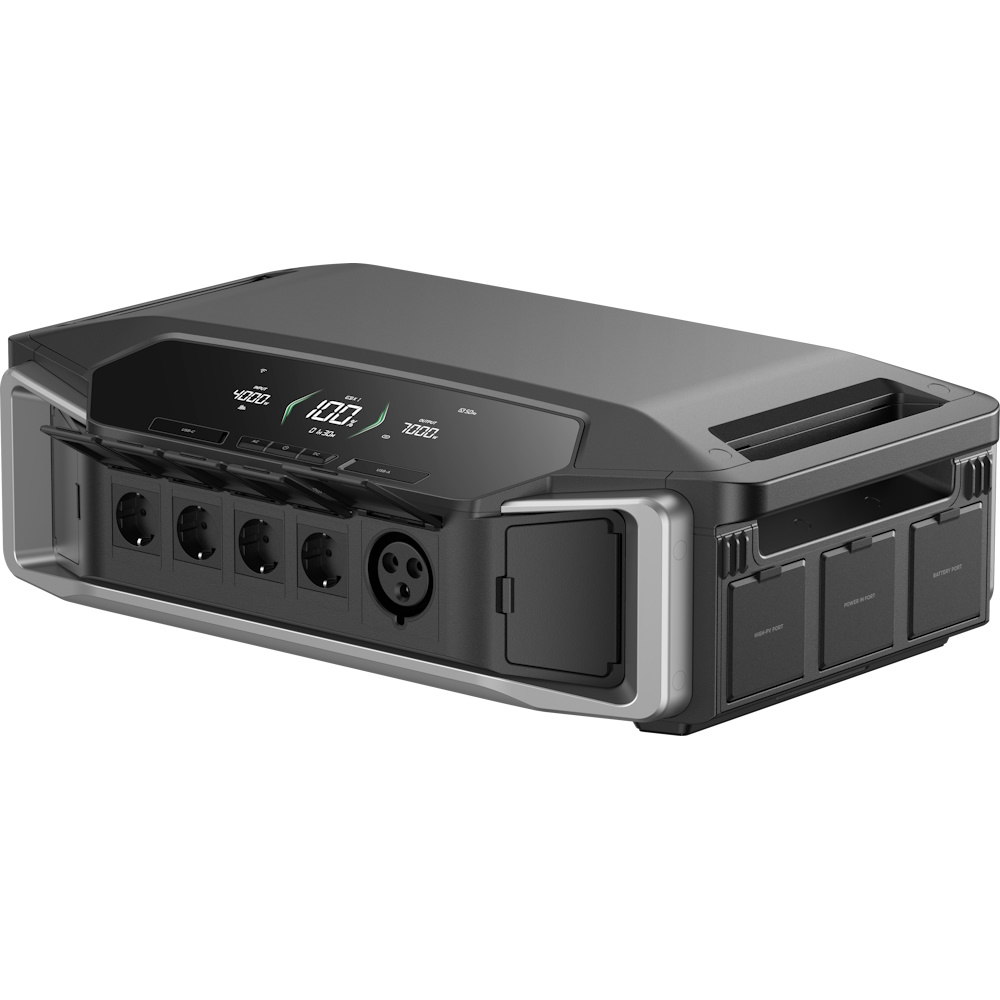 ממיר מתח חשמלי 6900w כולל סוללת הרחבה ecoflow