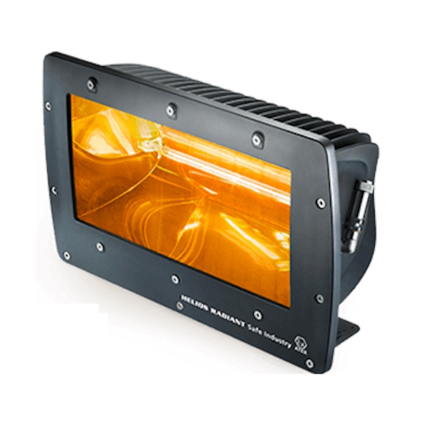מנורת חימום תעשייתית 2000W ‏מוגן פיצוץ Heliosa &lrm;EHSAFE20