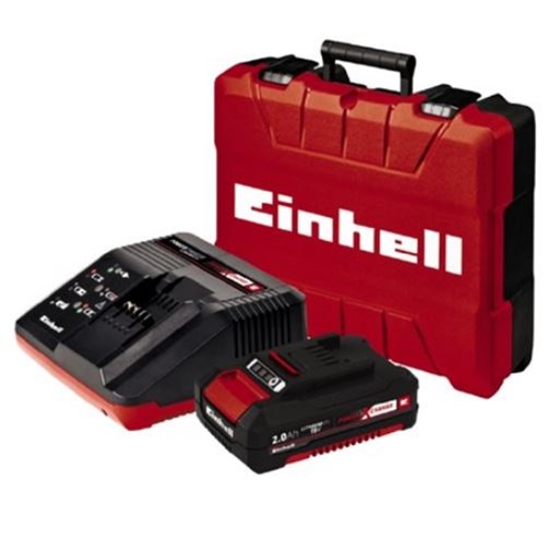 סט מברגת אימפקט 18v + מסור אנכי einhell