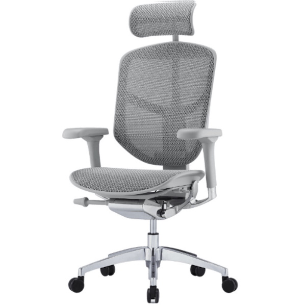 כיסא משרדי ארגונומי Comfort &lrm;Enjoy Pro אפור
