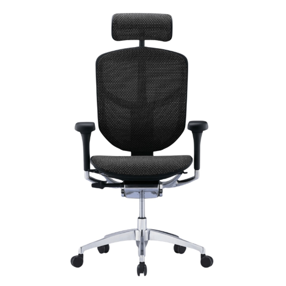 כיסא משרדי ארגונומי Comfort &lrm;Enjoy Pro שחור