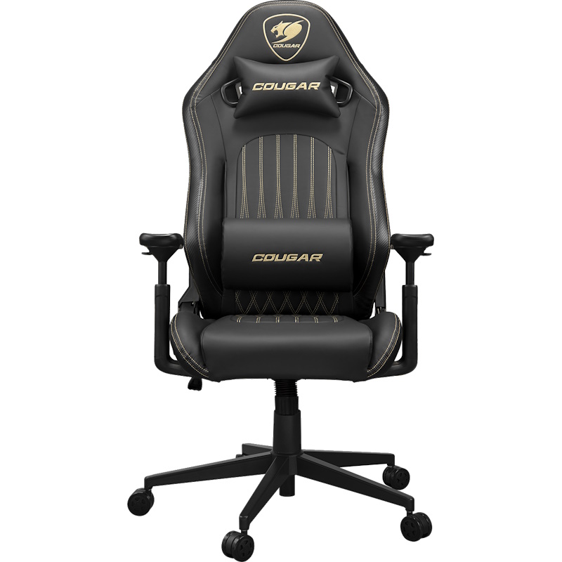 כסא גיימינג מעוצב ריפוד pvc דמוי עור cougar