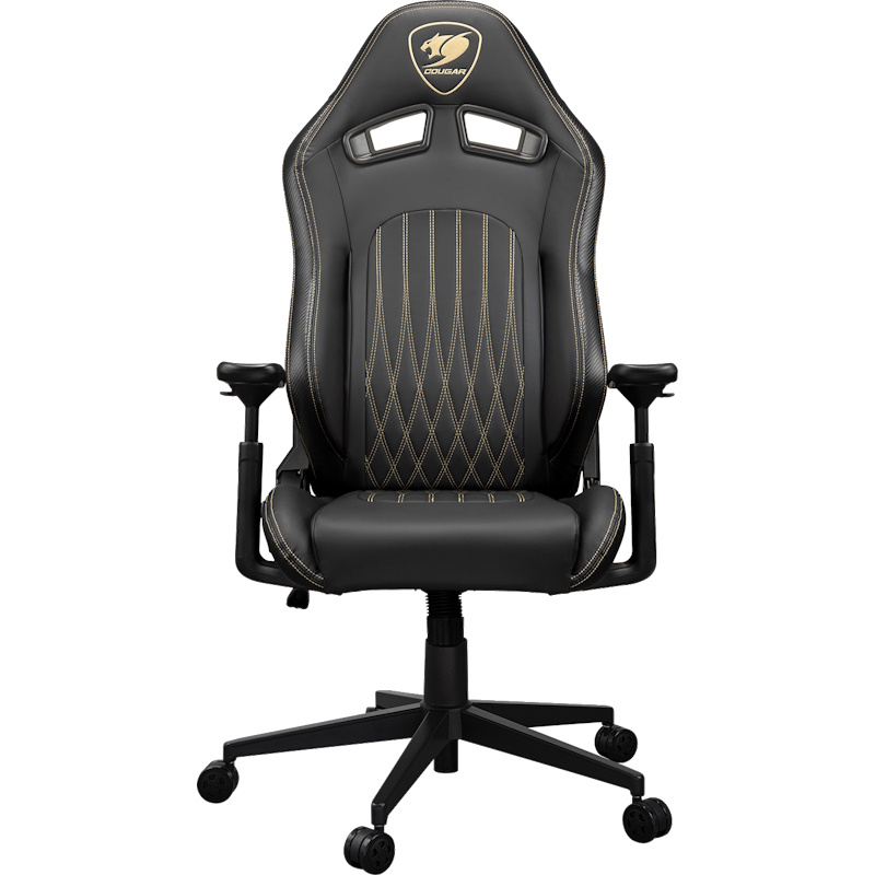 כסא גיימינג מעוצב ריפוד pvc דמוי עור cougar