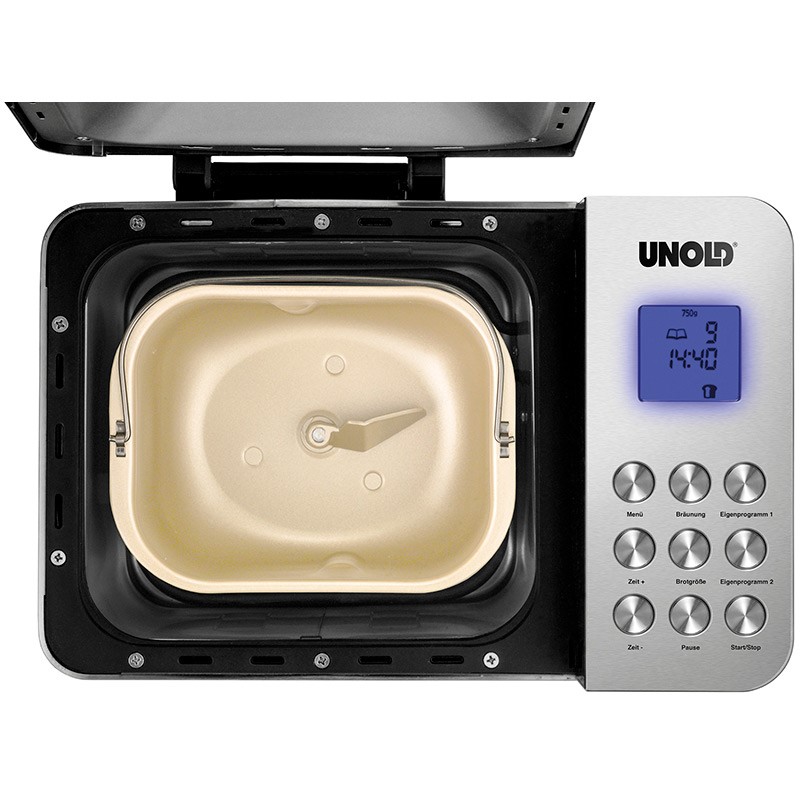 אופה לחם דיגיטלי נירוסטה unold
