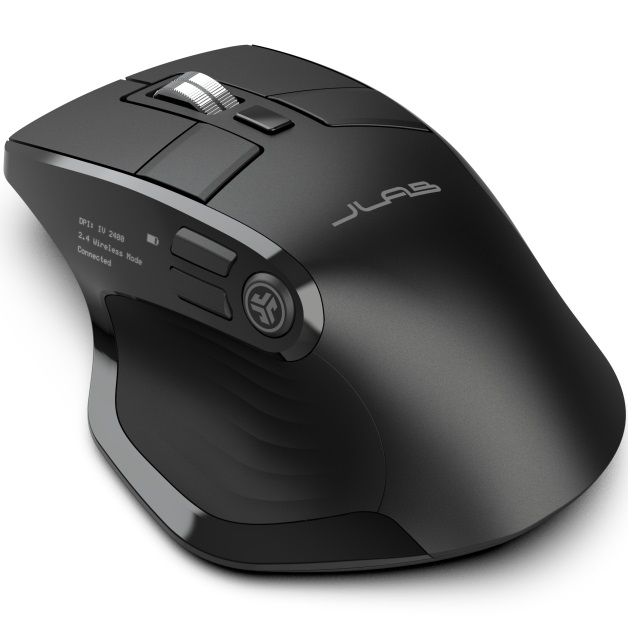 עכבר אלחוטי ארגונומי רב-מכשירים jlab &lrm;Epic Mouse