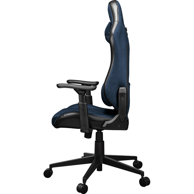 תמונה של כסא גיימינג מעוצב ריפוד בד דמוי עור cougar