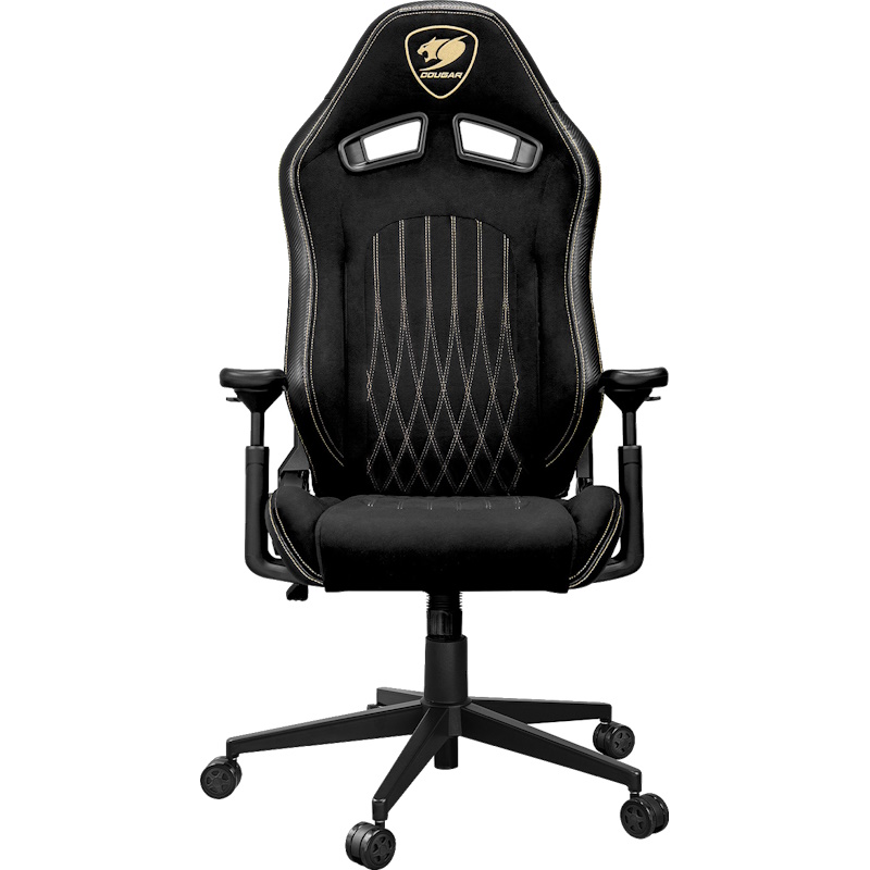 כסא גיימינג מעוצב ריפוד pvc+קטיפה cougar
