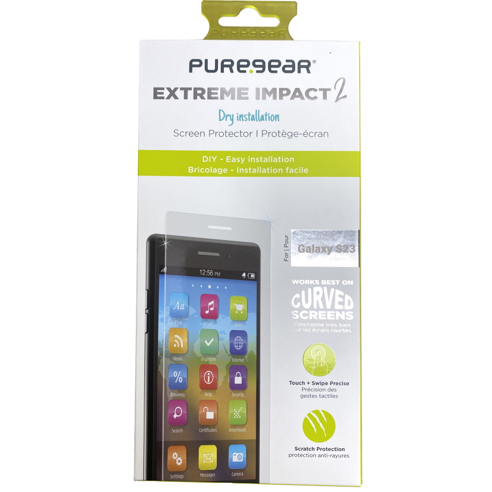 מגן מסך סיליקון puregear