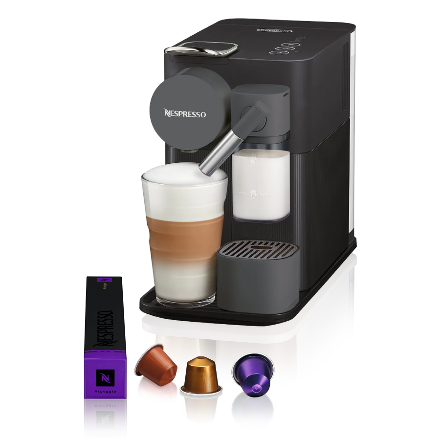 סרטון - מכונת קפה כולל מקציף מובנה nespresso  נספרסו  lattissima one f111-bk