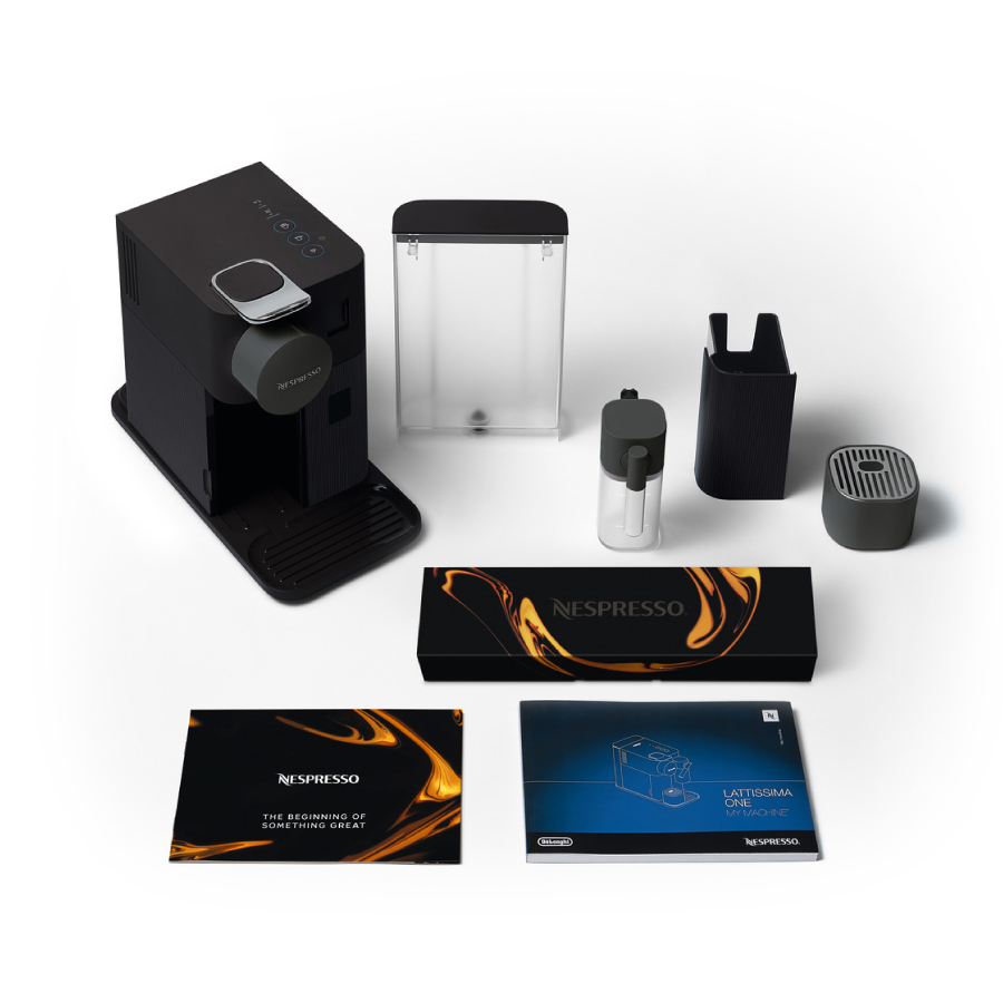 מכונת קפה כולל מקציף מובנה nespresso