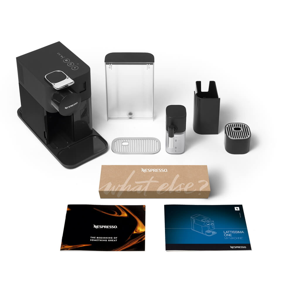 מכונת קפה כולל מקציף מובנה nespresso