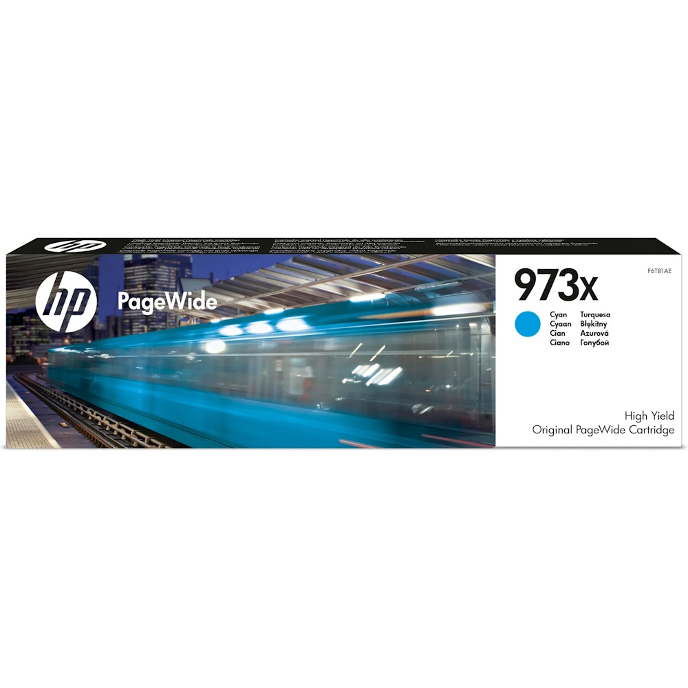 טונר ציאן מקורי HP &lrm;F6T81AE 973X