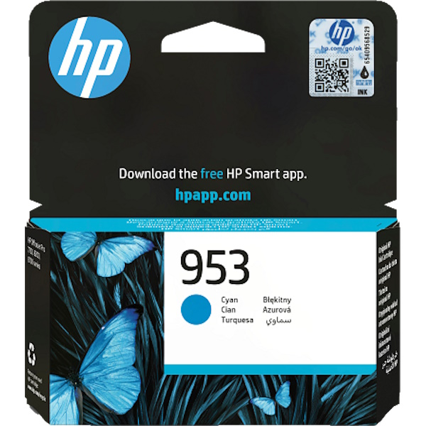 ראש דיו ציאן מקורי HP &lrm;F6U12AE 953