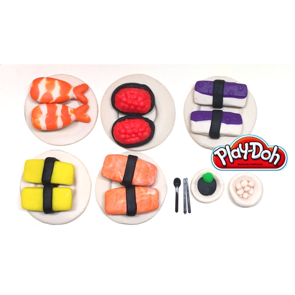 תמונה של ערכת בצק - הכנת סושי play doh
