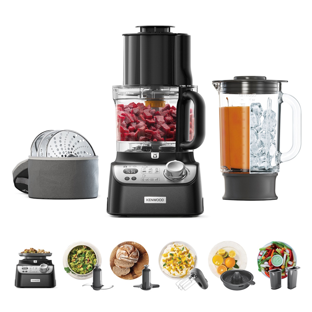 מעבד מזון כולל משקל דיגיטלי Kenwood &lrm;FDM72.990BK MultiPro Express Weigh