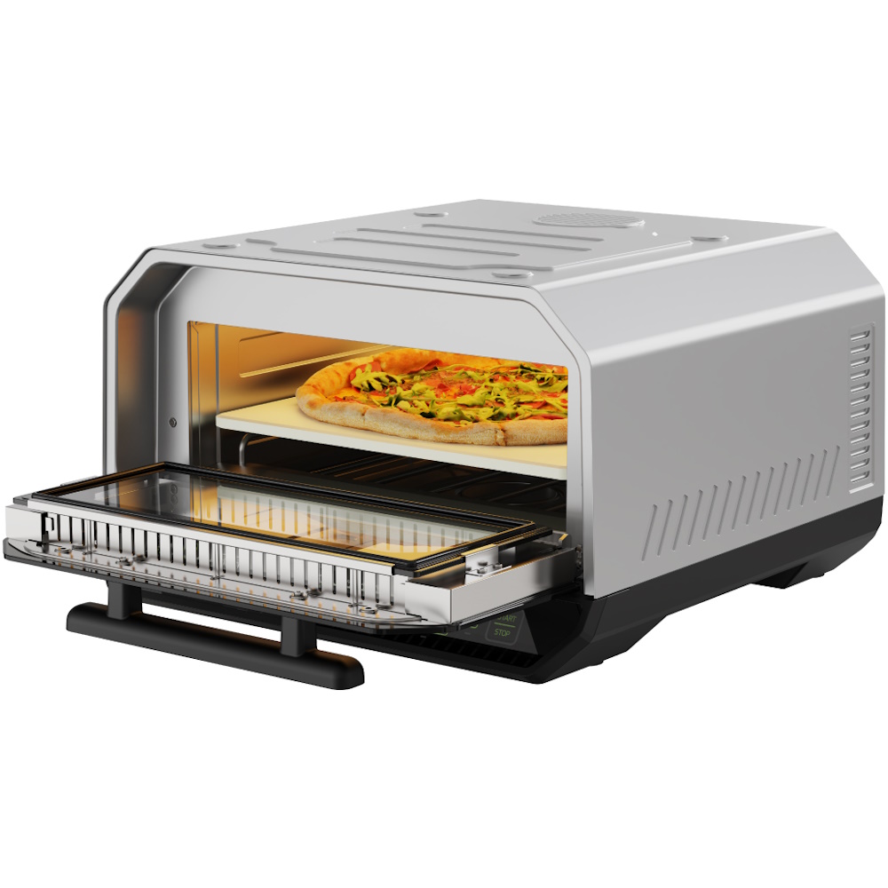 טאבון פיצה חשמלי 2200W כולל אבן שמוט ‏Sirius Living &lrm;FIORNO-13