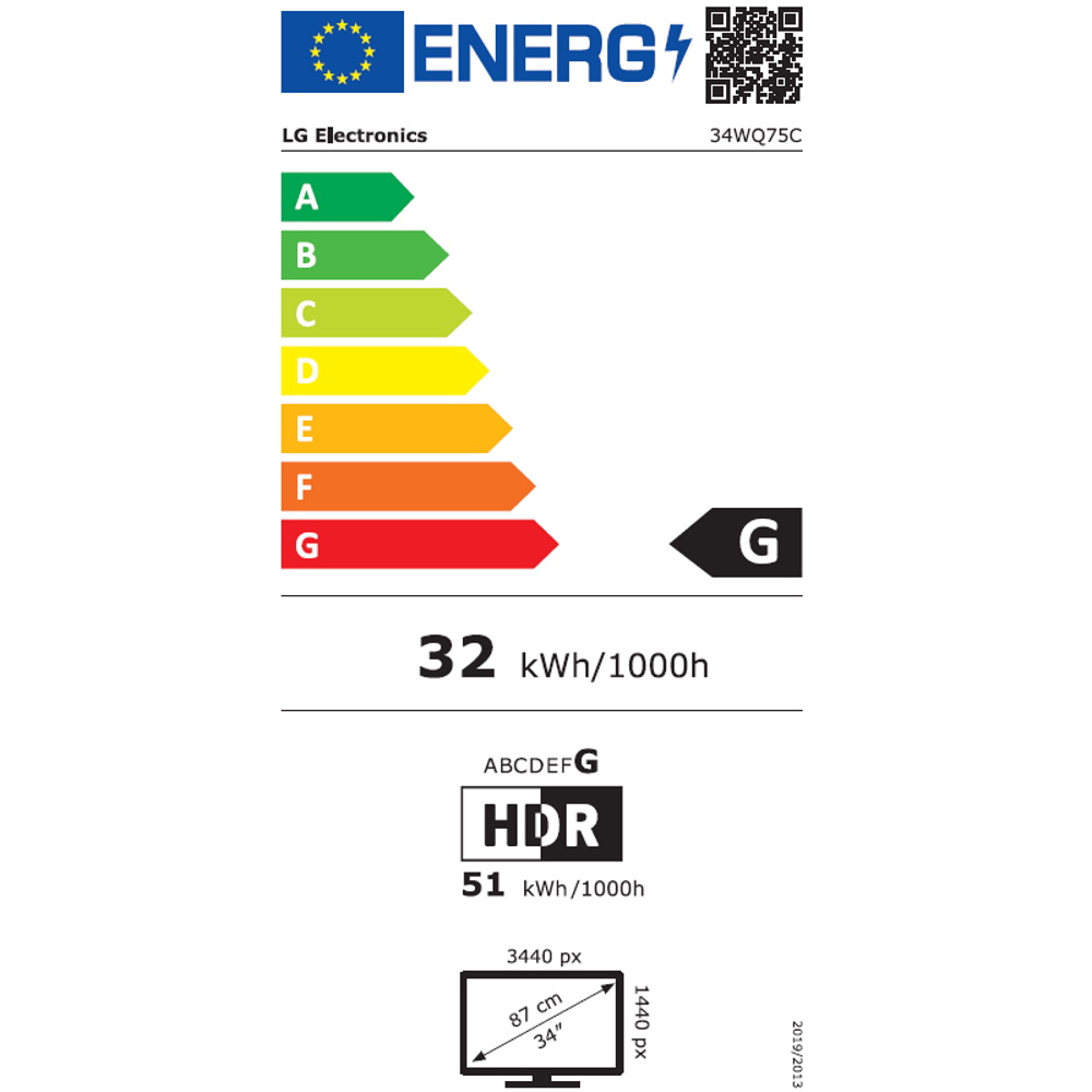 תווית אנרגיה - 34wq75c-b lg