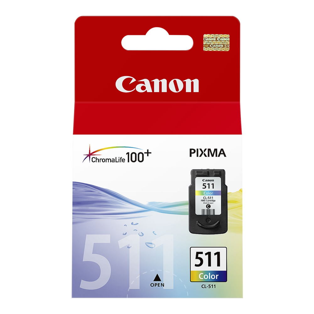 ראש דיו צבעוני מקורי Canon &lrm;CL511