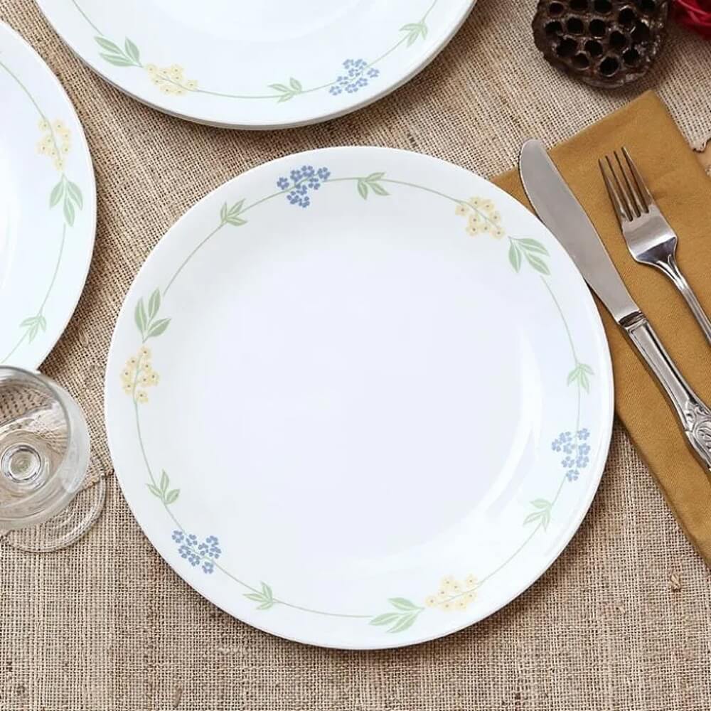 סט צלחות 36 חלקים ל-12 סועדים corning by corelle