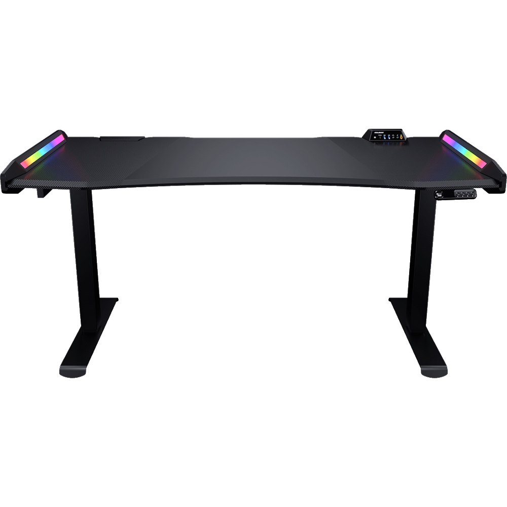 שולחן גיימינג חשמלי כולל תיבת I/O‏ ותאורת RGB ‏- 150 ס