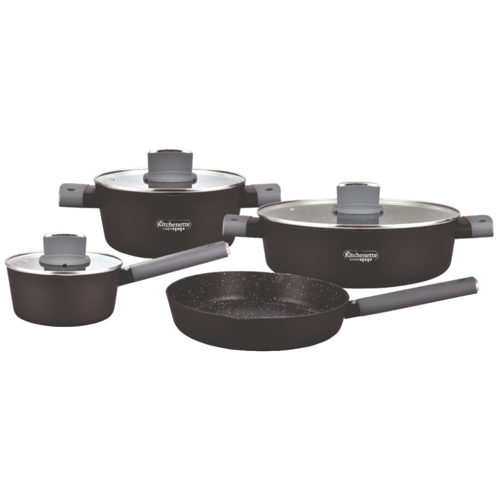 סט סירים ומחבת יוקרתי - 7 חלקים la kitchenette chef segev