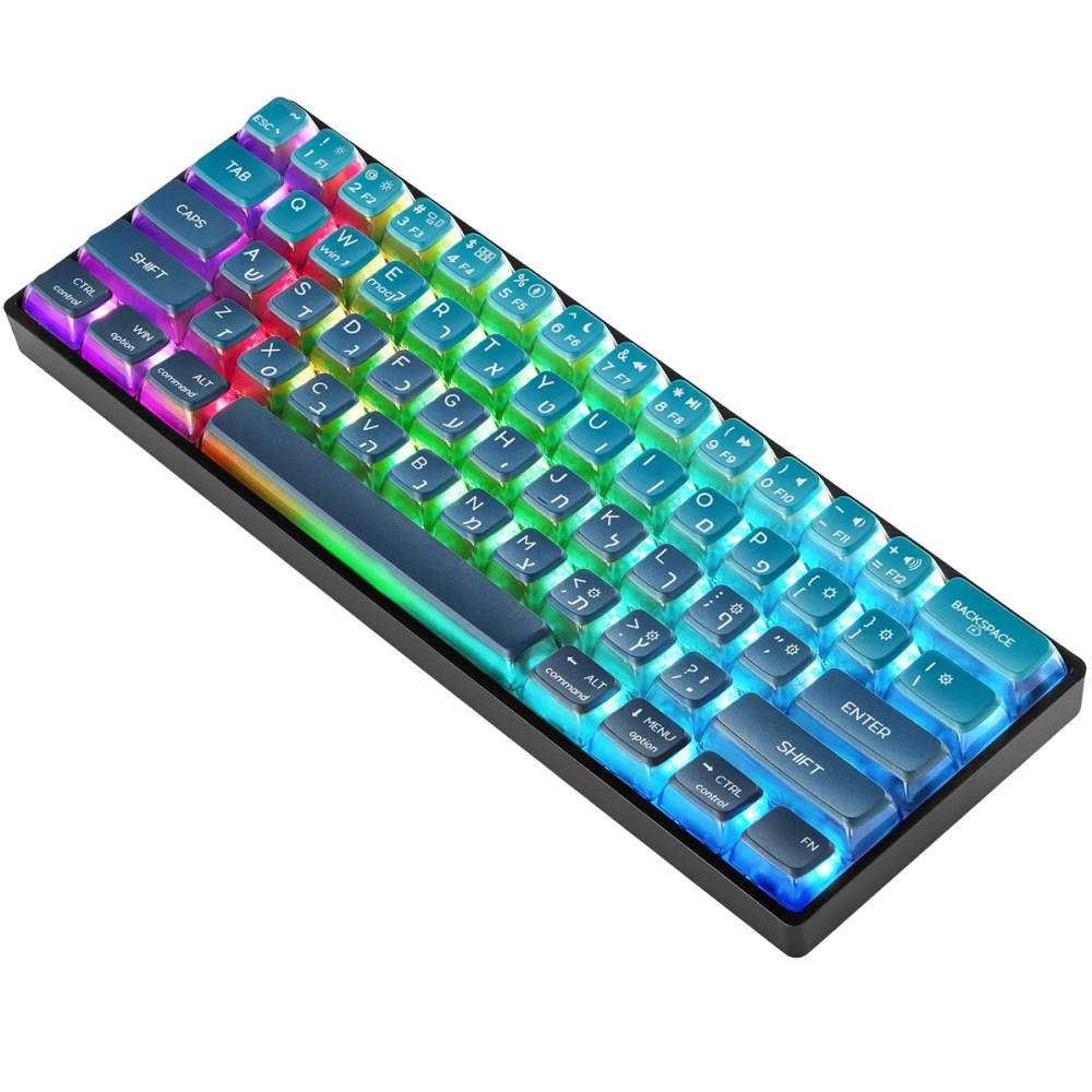 מקלדת גיימינג מכנית חוטית skyloong