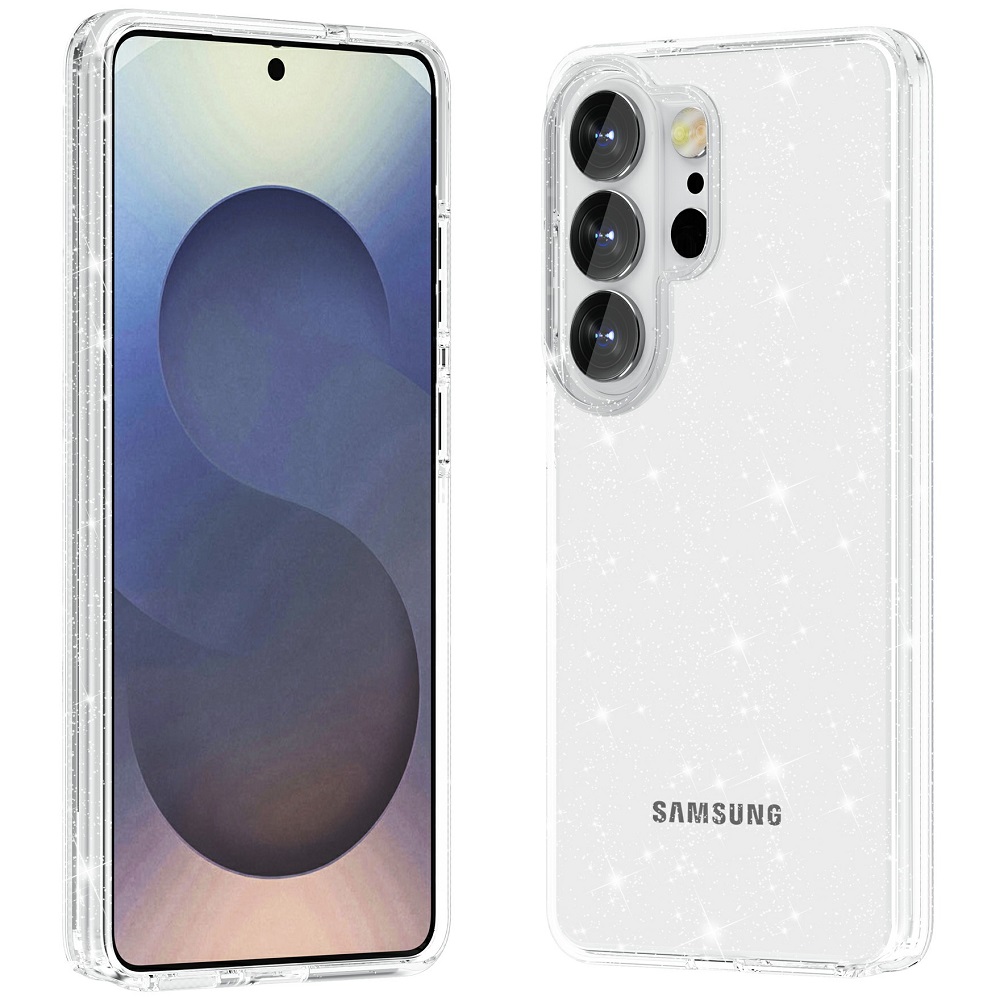 crystal glitter - samsung s26 ultra שקוף מנצנץ gripcase