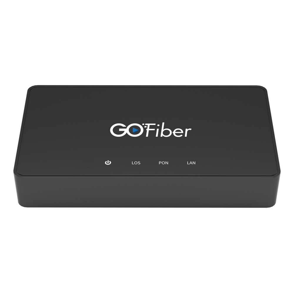 ממיר מדיה רשת אופטית 2.5G GPON תומך תשתיות IBC / בזק / פרטנר GoFiber &lrm;GF25C