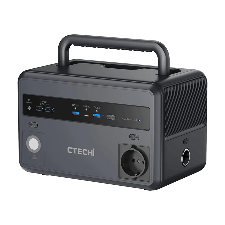 תחנת כוח ניידת - סוללה עמידה CTECHi LFP 299Wh &lrm;GT300