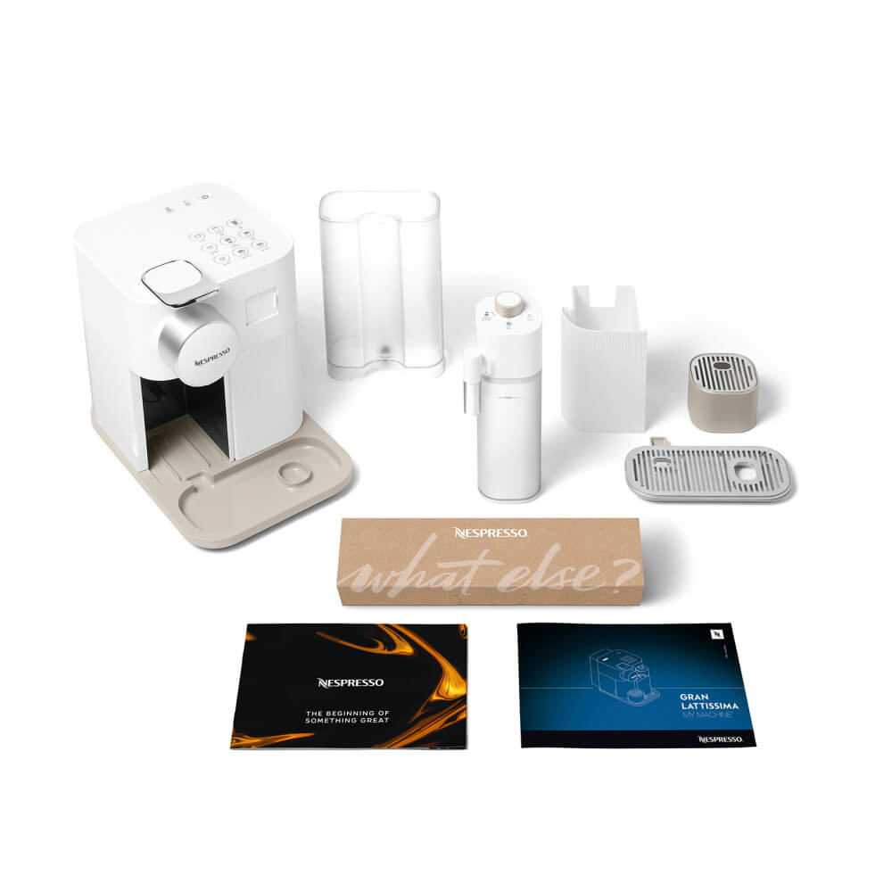 מכונת קפה כולל מקציף חלב מובנה nespresso