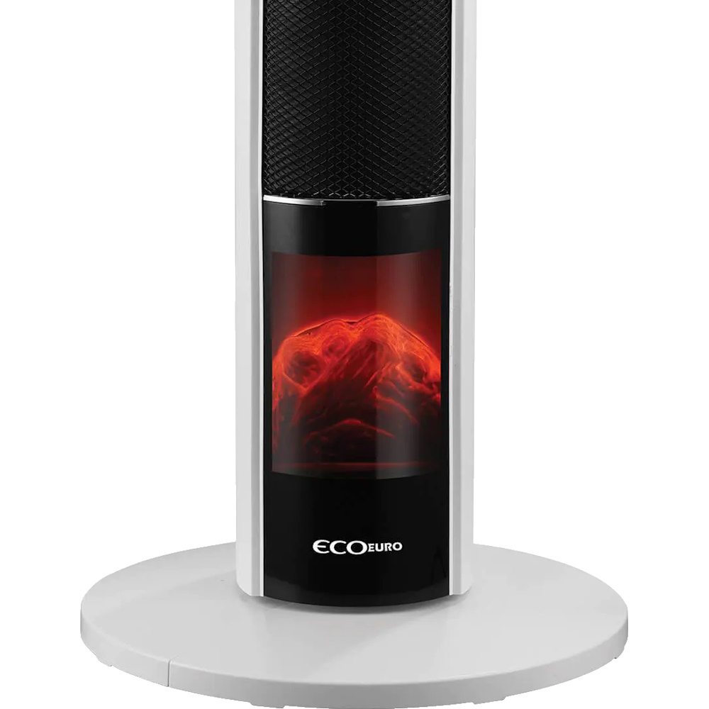 תנור חימום מגדל אפקט להבה 2000w כולל שלט eco euro