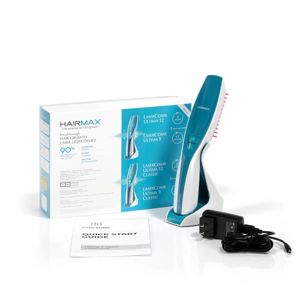 מברשת לייזר לטיפול בנשירת שיער והתקרחות hairmax