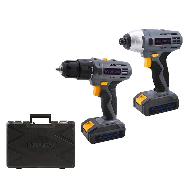סט מברגת אימפקט ומברגת גיר Hyndai &lrm;HD-2080LS