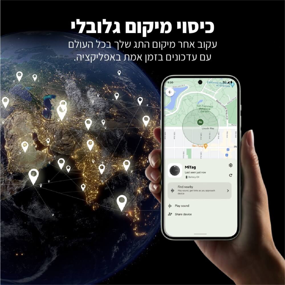 תמונה של סט 3 חיישני איתור חפצים כולל לולאות militag